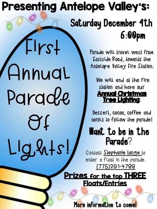 Antelope valley parade of lights