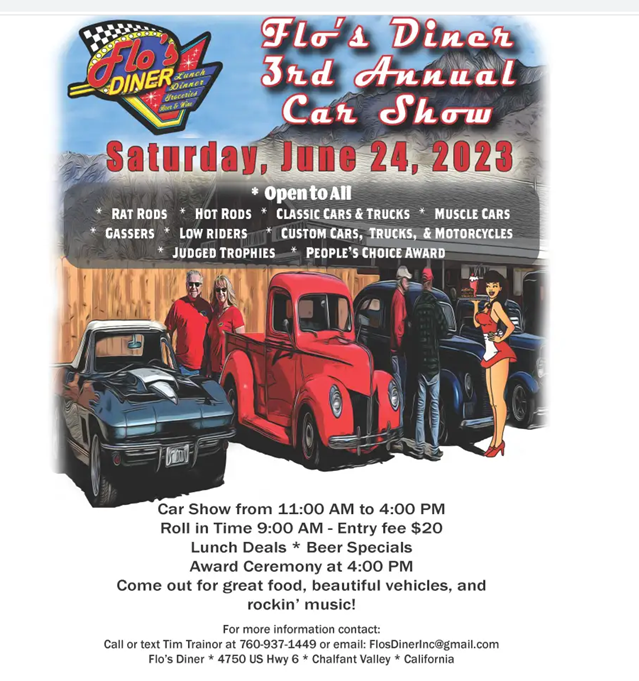 flos diner car show