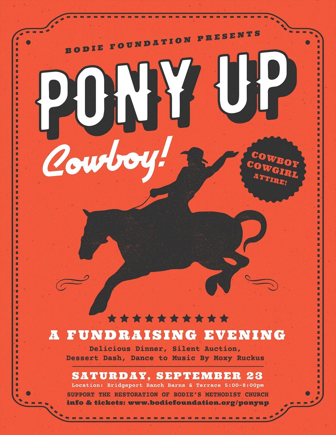 Bodie Pony Up