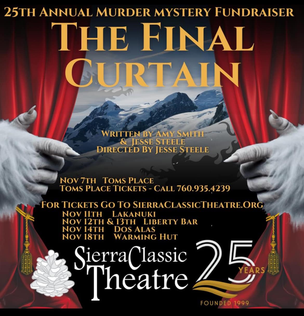 final curtain murder mystery